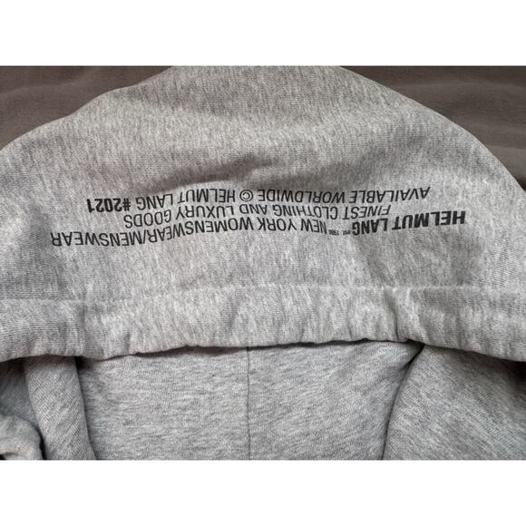 Men's HELMUT LANG 2021 Puppy Hooded Sweatshirt Hoodie Vapor Heat, Size M - Picture 3 of 8